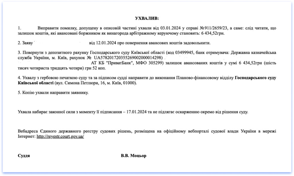 Оформлення банкрутства